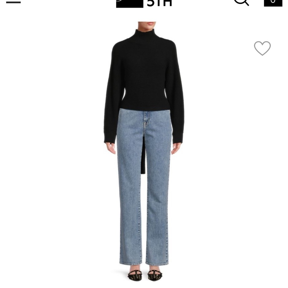 Rails Open Back Sweater